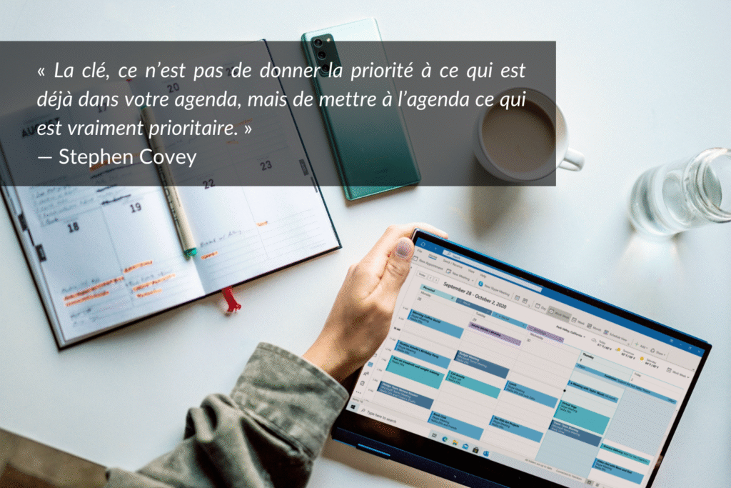 Votre calendrier n’est pas une liste de tâches : reprenez le contrôle de votre horaire