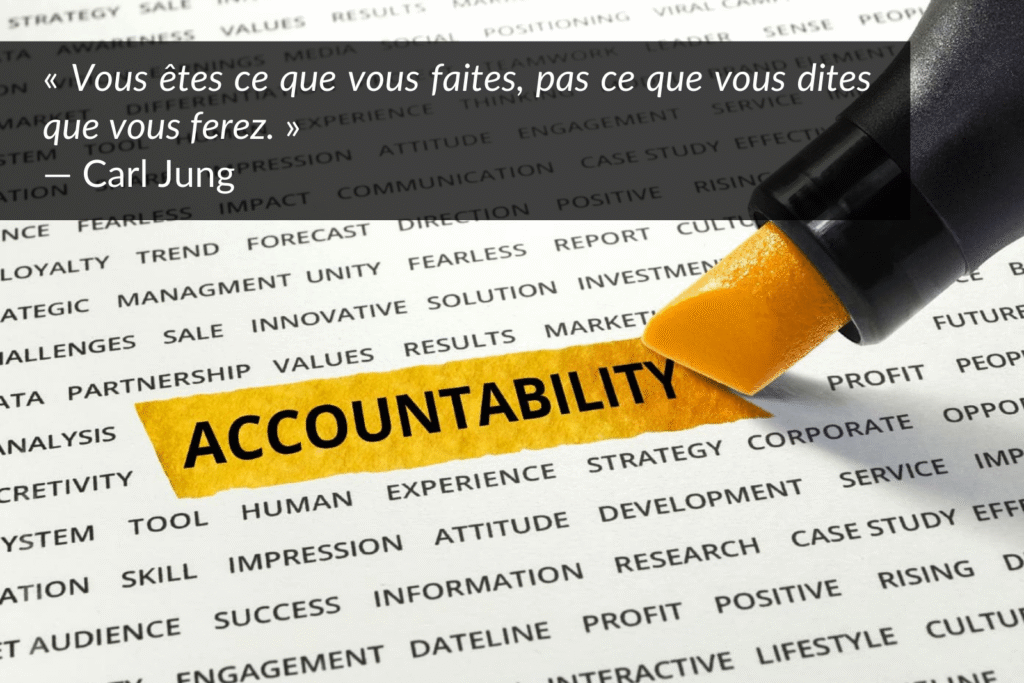 L’imputabilité est le véritable moteur de la performance et de la croissance