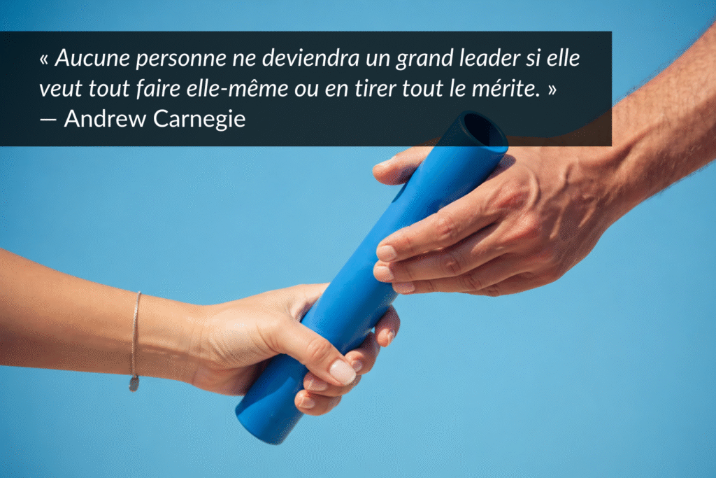 Les leaders qui ne délèguent pas freinent leur propre croissance et celle de leur équipe